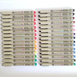 38 Sakura Pigma Micron Pen Set